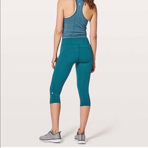 Luluemon Fast and Free Crop Legging